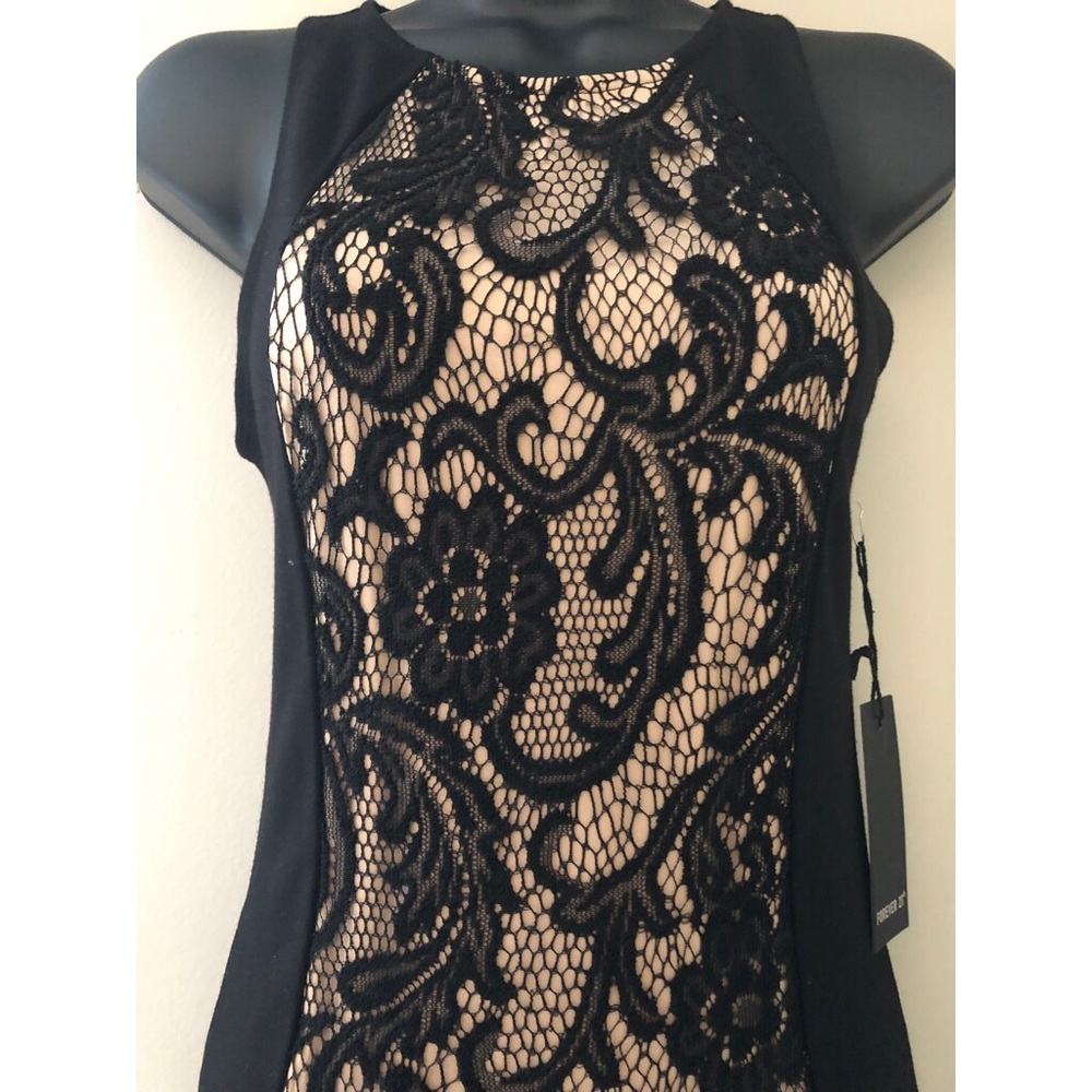 ✨Black & cream dress NWT - Picture 3 of 4